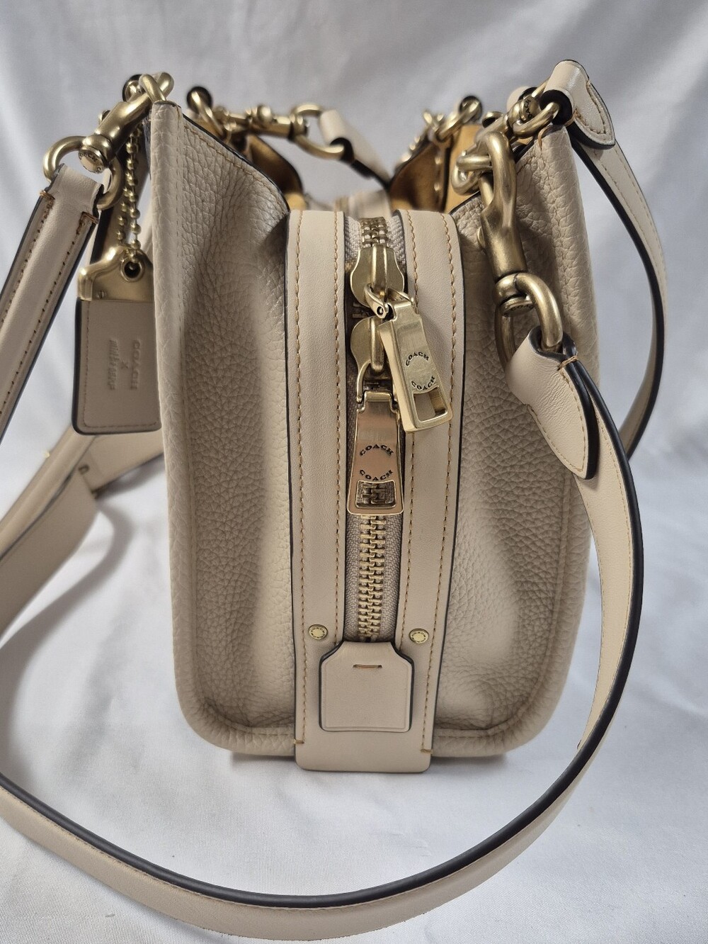 Coach X Mint & Serf Ivory/Multi Graffiti Rogue 25 Cd7… - Gem